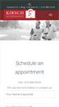 Mobile Screenshot of kirschaudiology.com
